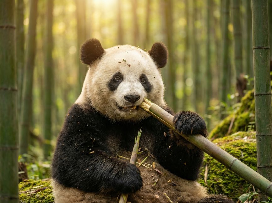 小马拉大车熊猫视频